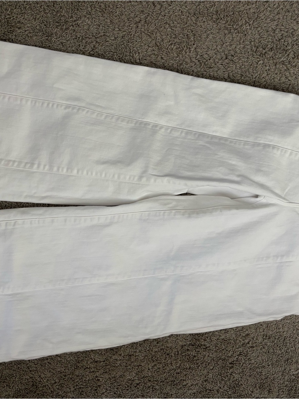 L'AGENCE White wide legJeans